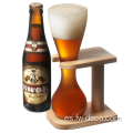 Beer Glass Quarter Yard of Ale con soporte